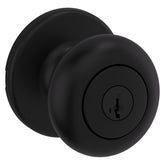 COVE KNOB ENTRY KEYED MAT BLK